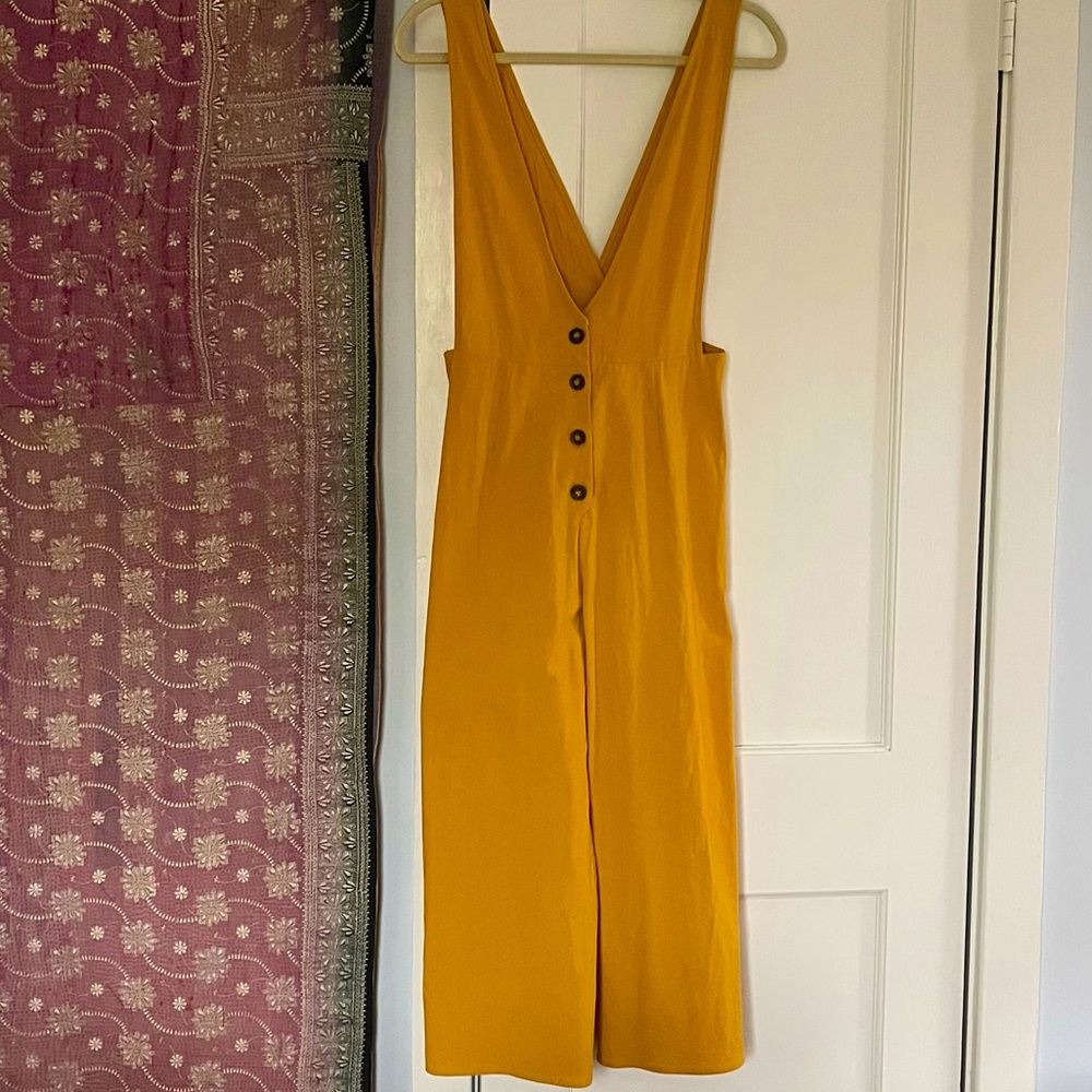 Yellow jumpsuit